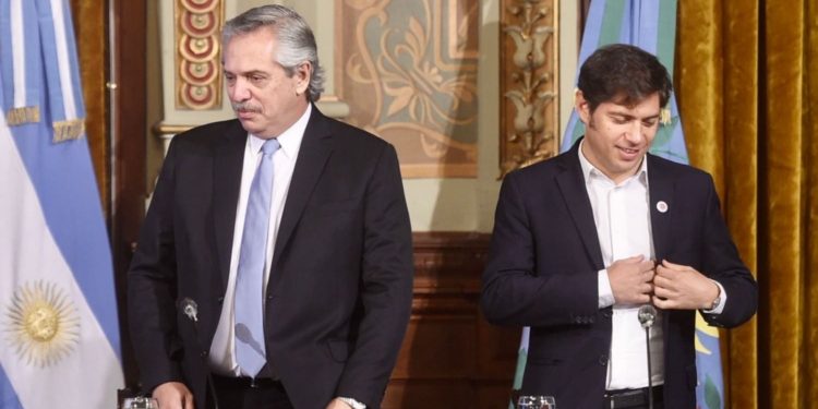 Alberto Fernández se reunió con Axel Kicillof de urgencia