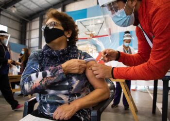 Durante el fin de semana se aplicaron más de 350 mil dosis