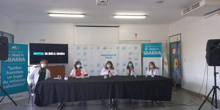 Directoras de cinco hospitales de La Plata dieron una conferencia de prensa