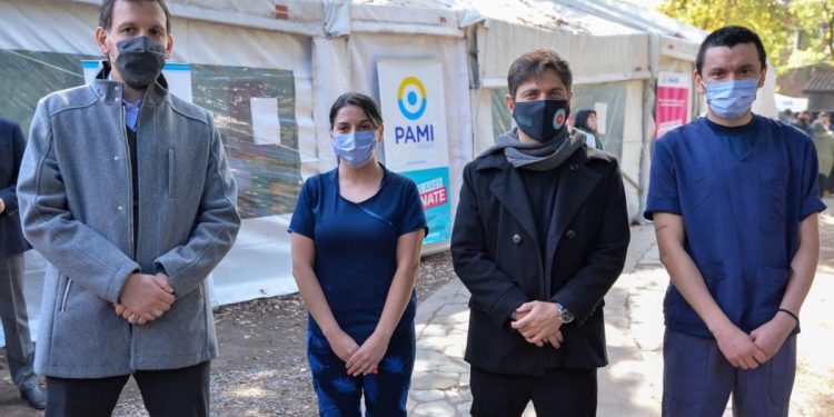 Kicillof anunció una línea de créditos para enfermeros y enfermeras de la Provincia