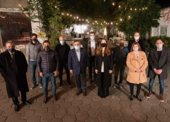 La foto de Juntos por el Cambio que busca mostrar unidad en medio de la interna