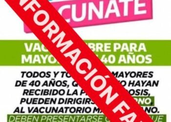 Desmintieron una fake news sobre la campaña de vacunación en la Provincia
