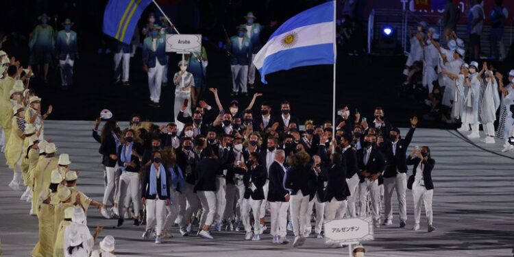 Se realizó la apertura de los Juegos Olímpicos y el presidente mandó un mensaje de aliento