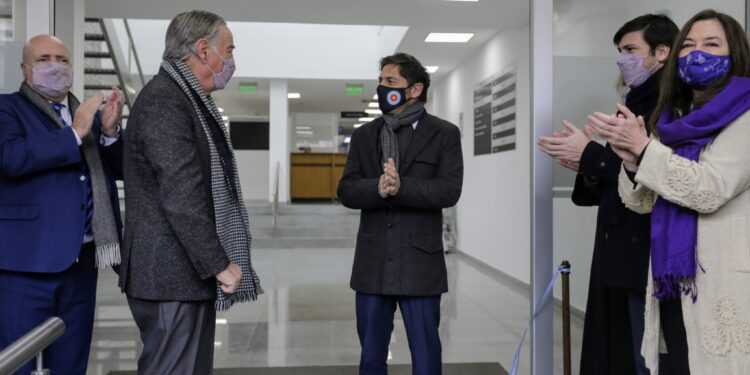 Axel Kicillof inauguró el edificio del Tribunal de Casación Penal en La Plata