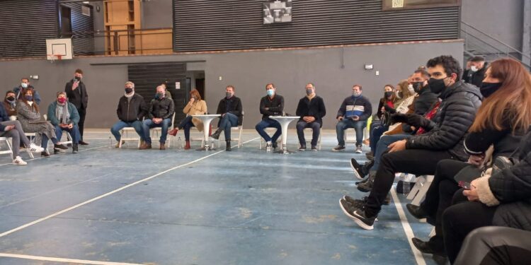 Santilli estuvo en La Plata y habló de seguridad y educación