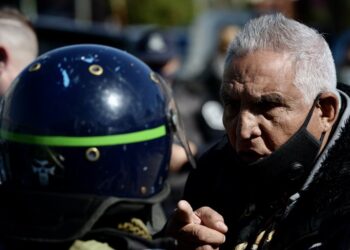 Tras el acto en la UOCRA: “El Pata” Medina y su hijo vuelven a prisión