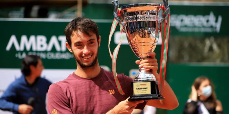 Un tenista platense se consagró campeón en el Challenger de Ambato