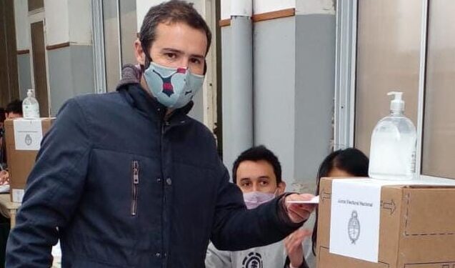 Simonetti votó en la Técnica 9: “Estamos entusiasmados por la enorme campaña que hicimos”