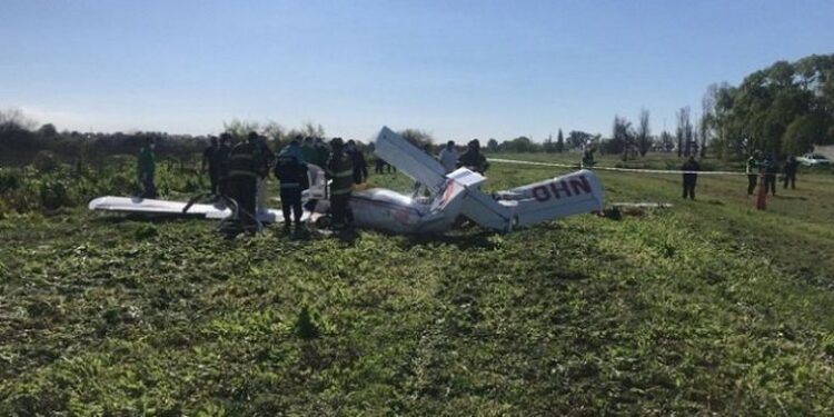 Cayó una avioneta cerca de la Autopista La Plata – Buenos Aires y confirmaron dos muertos