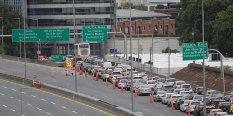 AUBASA informó que cerrarán un tramo de Autopista La Plata – Buenos Aires por cinco días