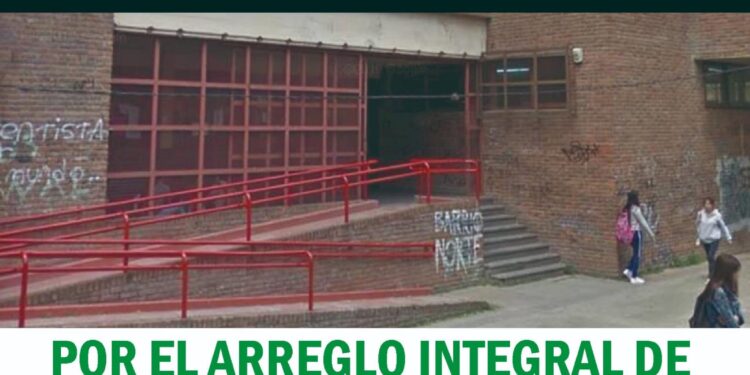Se realizó un abrazo simbólico en la escuela Manuel Belgrano