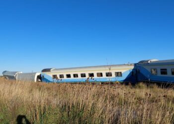 Descarriló un tren en Olavarría