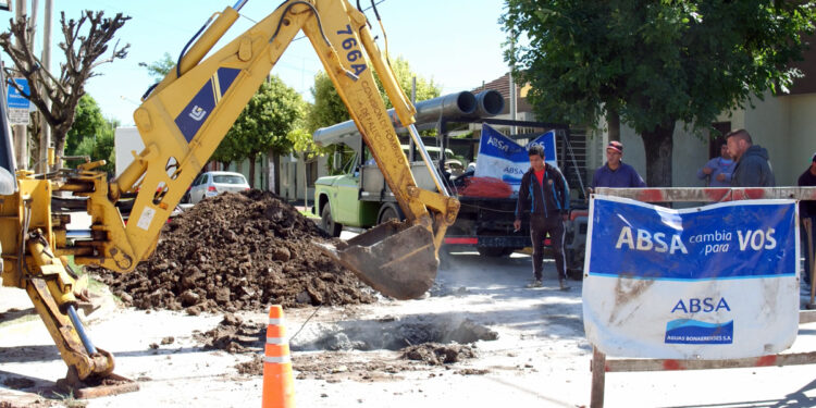 ABSA realizará obras de reparación y faltará agua en una amplia zona de La Plata