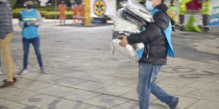 Comenzó el “operativo frío” para asistir a las personas en situación de calle