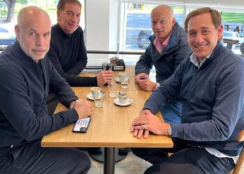 Garro y Grindetti se reunieron con Larreta de cara a un nuevo Foro de intendentes del PRO