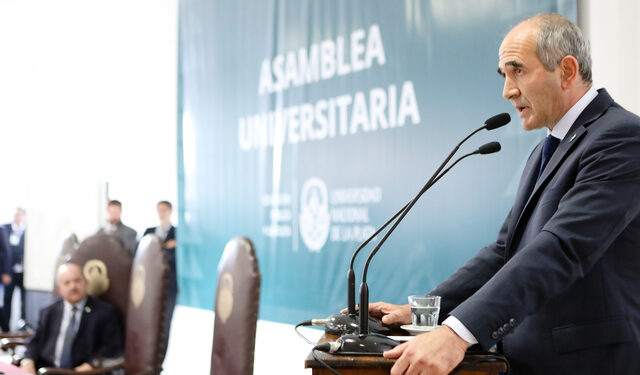 Martín López Armengol fue electo como nuevo presidente de la UNLP