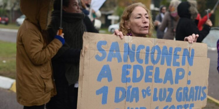 La Provincia abrió un sumario contra Edelap por los cortes de luz