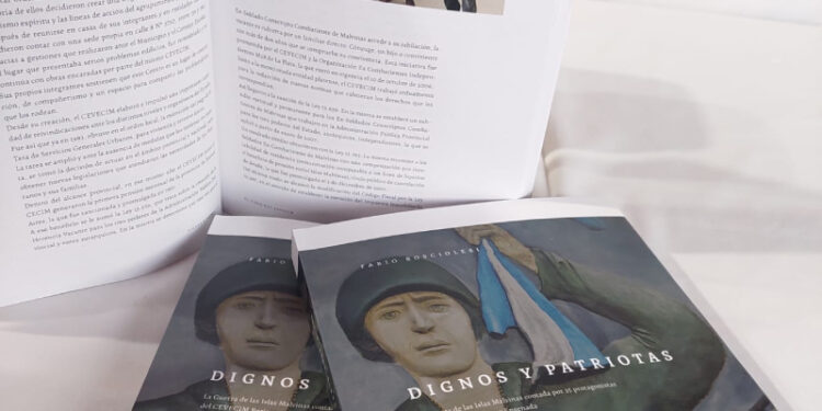 Presentarán “Dignos y Patriotas”, un libro de relatos de Malvinas en primera persona