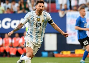 Messi descomunal: Argentina le ganó a Estonia con cinco tantos de “La Pulga”