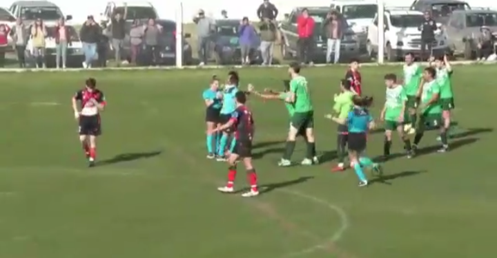 Violencia de género en la Liga de Tres Arroyos