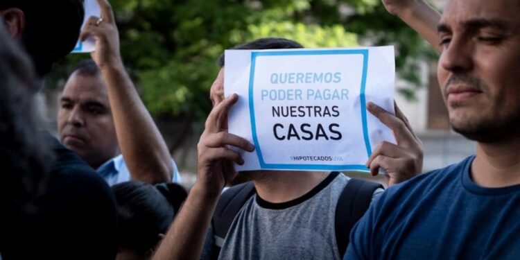 Hipotecados UVA: más de 4 mil familias están en proceso de ejecución