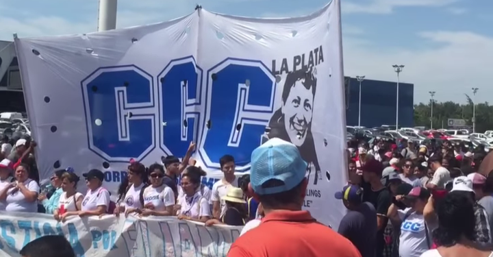 Organizaciones sociales manifestaron en Camino Centenario