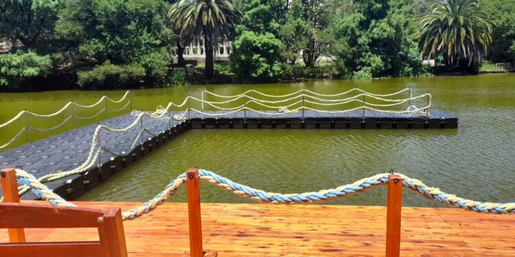 El Lago del Bosque contará con un puerto y un muelle