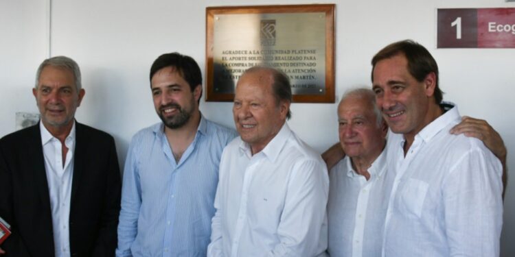 Garro y Alak, juntos en el Hospital San Martín