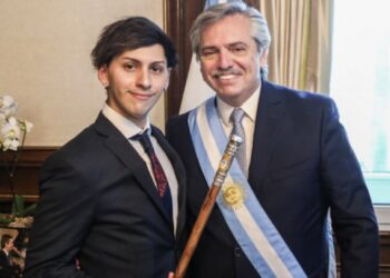 Amenazaron al hijo mayor del Presidente Fernández