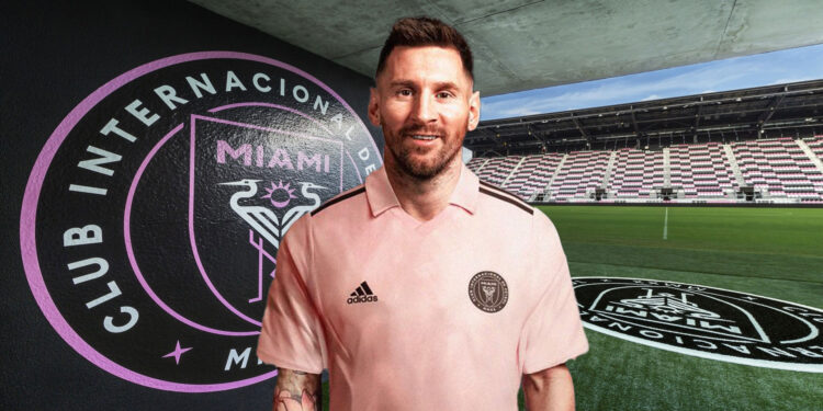 Messi en el Inter Miami- IA