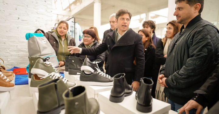 Axel Kicillof se mostró junto a Grabois