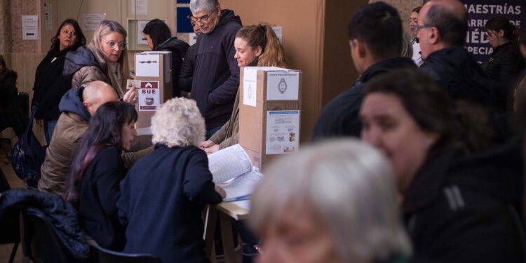 Votó el 68,3 por ciento del padrón nacional