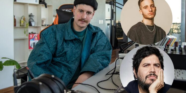 Wos y Santiago Motorizado colaboraron en una nueva canción del productor Evlay