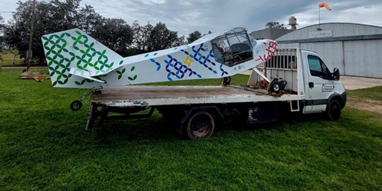 La UNLP desarrolla el primer avión eléctrico argentino