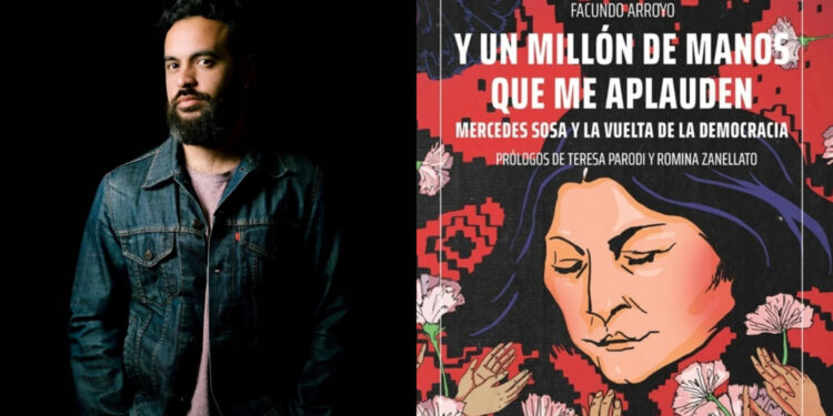 Facundo Arroyo presenta su libro “Y un millón de manos que me aplauden”