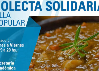Colecta Solidaria en la Facultad de Periodismo