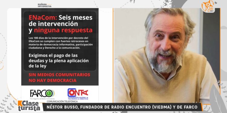 Néstor Busso: “Lo que llaman libertad, son beneficios para los grandes monopolios”
