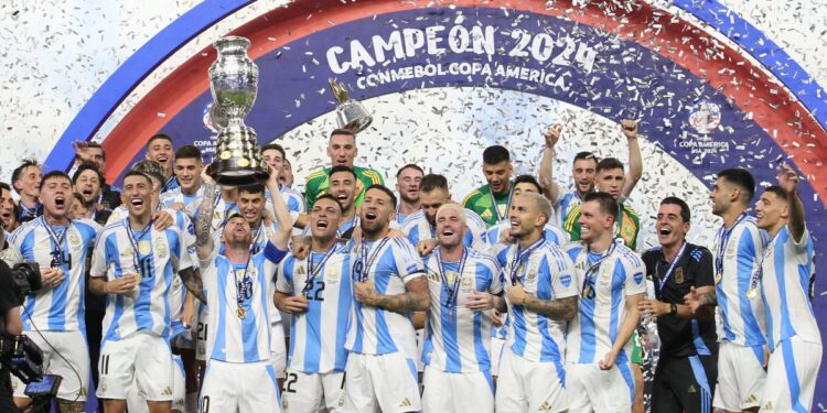 La Selección Argentina lo logró y se consagraron bicampeones de América