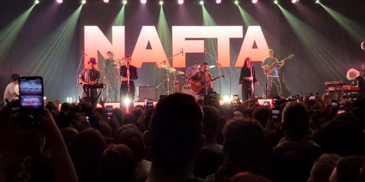 NAFTA se presentará por primera vez en el  Movistar Arena