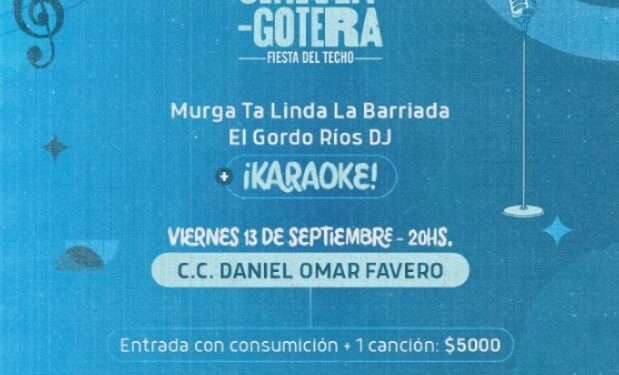 “Hasta la última gotera”: el Karaoke de RES y el CC Favero fue un éxito