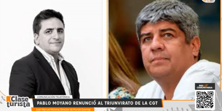 Juan Manuel Morena: “Lo que se viene es el sector minero a la cabeza de la CGT”