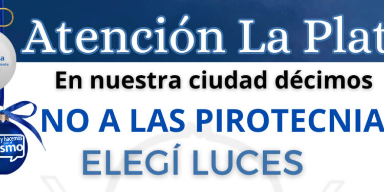 “Elegí Luces”: Familias TEA de La Plata y la región lanzaron campaña contra la pirotecnia sonora