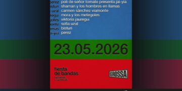 GROSSA: música en vivo, visuales y escena local en el Hipódromo de La Plata