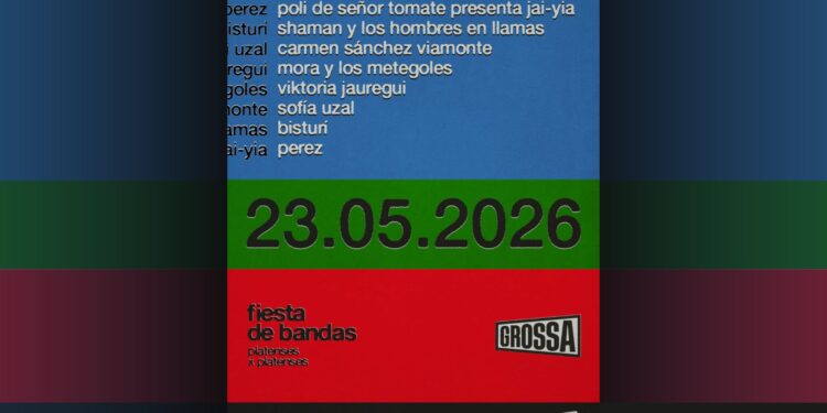GROSSA: música en vivo, visuales y escena local en el Hipódromo de La Plata