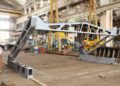 Hito tecnológico: El Astillero Río Santiago construyó la primera impresora 3D de viviendas de Latinoamérica