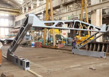 Hito tecnológico: El Astillero Río Santiago construyó la primera impresora 3D de viviendas de Latinoamérica