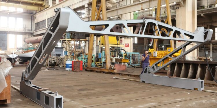 Hito tecnológico: El Astillero Río Santiago construyó la primera impresora 3D de viviendas de Latinoamérica