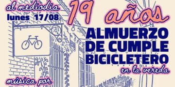 La Bicicletería cumple 19 años y lo festeja con una gran celebración cultural