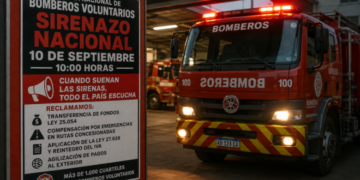 Bomberos Voluntarios denuncian que Nación adeuda fondos: “Ese dinero no está”