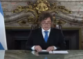 Javier Milei anunció en cadena nacional un proyecto de ley para “defender la soberanía”